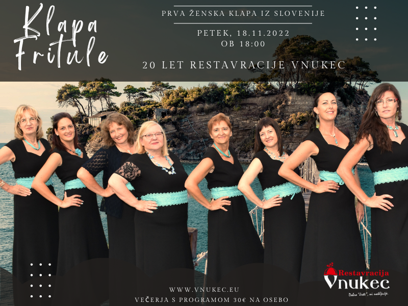 KLAPA FRITULE (prva ženska klapa iz SLO)