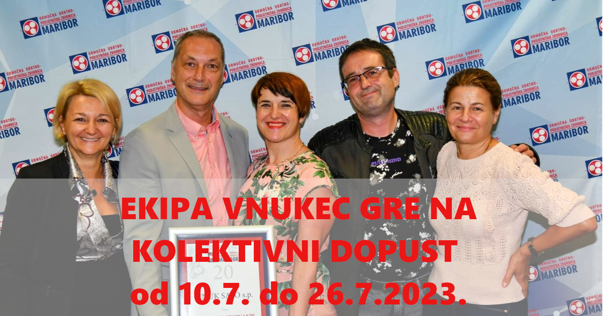 KOLEKTIVNI DOPUST 2023